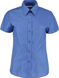 Kustom Kit KK 360 (6-24) Pracovní halenka Oxford s krátkým rukávem 43.0360 italian blue