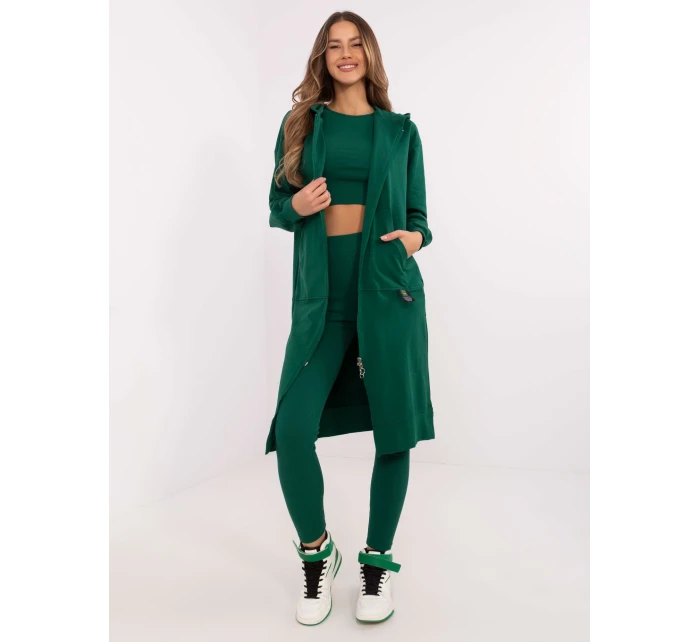 Sada EM KMPL 851.86P tmavě zelená