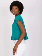 Tričko TW TS 1053.21X tmavě zelená