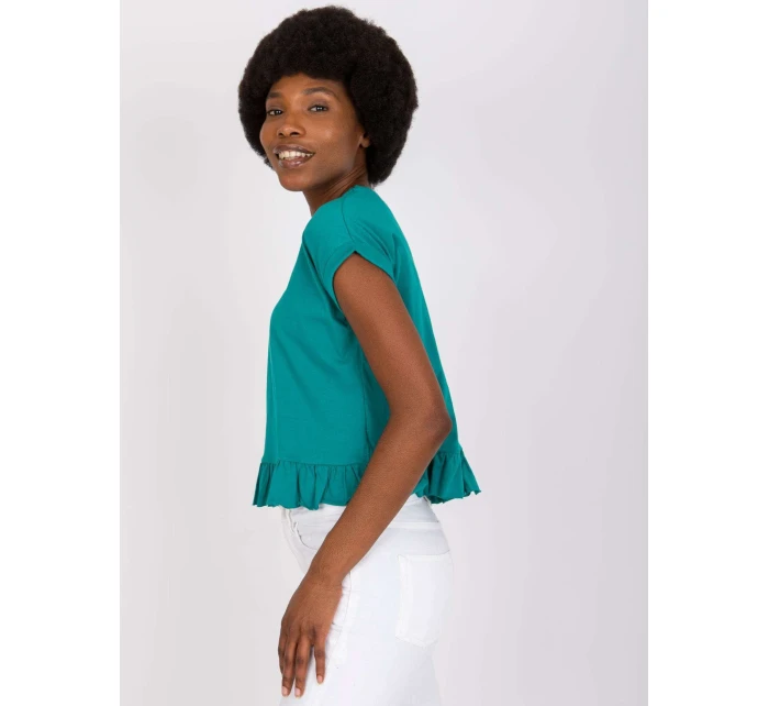 Tričko TW TS 1053.21X tmavě zelená