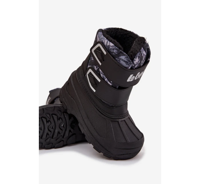 Dětské sněhule Lee Cooper – černé Dětské sněhule Lee Cooper – černé