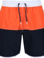 Pánské plavecké šortky RMM024 Benicio 1Q3 oranžová - Regatta