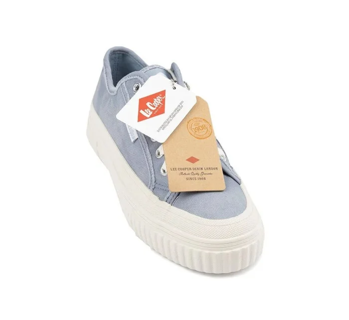 Dámské sportovní boty model 21165769 modrá s bílou - Lee Cooper