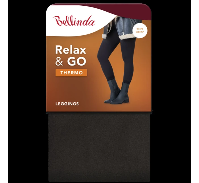 Dámské legíny RELAX & GO THERMO LEGGINGS Černá - BELLINDA Dámské legíny RELAX & GO THERMO LEGGINGS Černá - BELLINDA