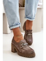 Polobotky na podpatku  model 199311 Step in style