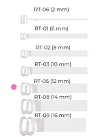 Silikonová ramínka Julimex RT 05 12mm