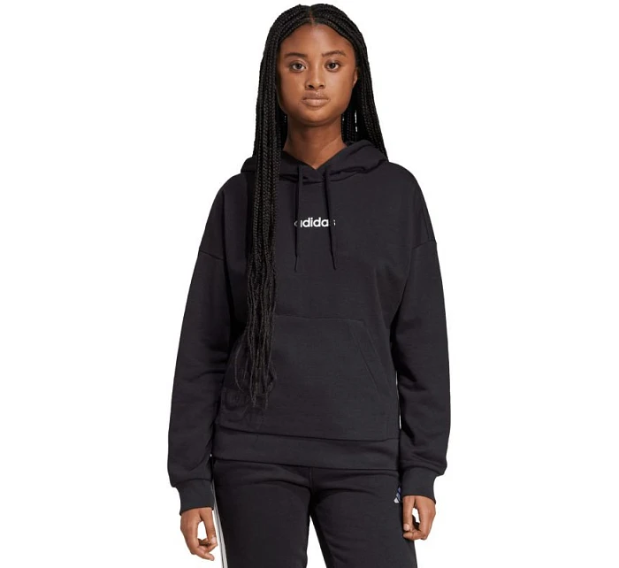 Mikina adidas Essentials Linear French Terry Hoodie W JV7841