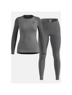 Dámská souprava spodního prádla Odlo ACTIVE WARM ECO Special Set Velikost S Grey