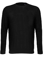 Men Pánský svetr deep black model 22500641 - NEOBLU Men Pánský svetr deep black model 22500641 - NEOBLU