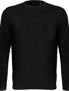 Men Pánský svetr deep black model 22500641 - NEOBLU