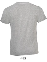 SOL'S Regent Fit Kids Dětské tričko 25.1183 grey melange