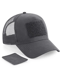 B 641 5 panelová kšiltovka Patch graphite grey model 22433463 - Beechfield