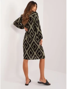 Šaty D73771M30427B khaki