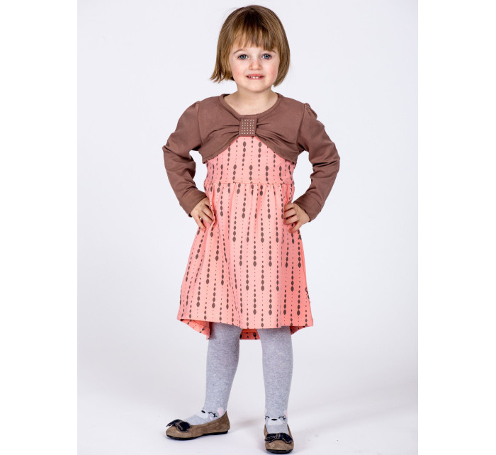 Dívčí šaty TY SK  lososová  model 18046974 - FPrice