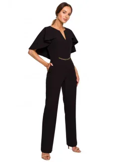 model 17191581 Kombinéza s kapucí černá - Moe