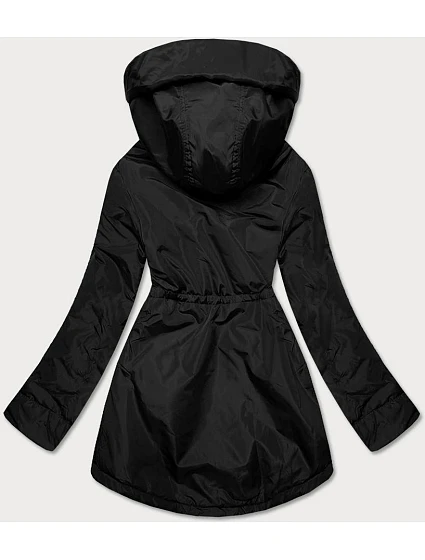 Černobéžová dámská bunda pro přechodné období model 17249662 - S'WEST