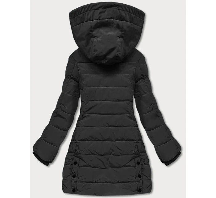 ZIMOWA KURTKA DAMSKA Z KAPTUREM CZARNA model 21244760 - LHD