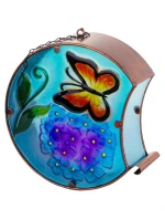 ZAHRADNÍ DEKORACE 22,5x8x22 cm Závěsný lampión na zeď