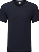 Fruit of the Loom Iconic 150 V-Neck T Tričko s výstřihem do V 16.1442 deep navy