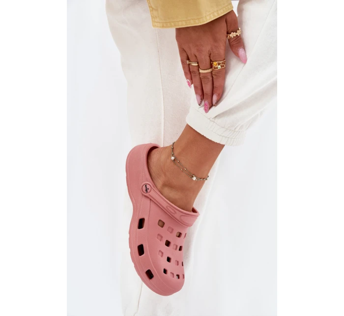 Dámské Pěnové Pantofle Růžové model 21698098 - Boto Dámské Pěnové Pantofle Růžové model 21698098 - Boto