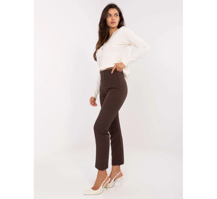 Kalhoty IT SP FL9069.00 tmavě hnědé Kalhoty IT SP FL9069.00 tmavě hnědé