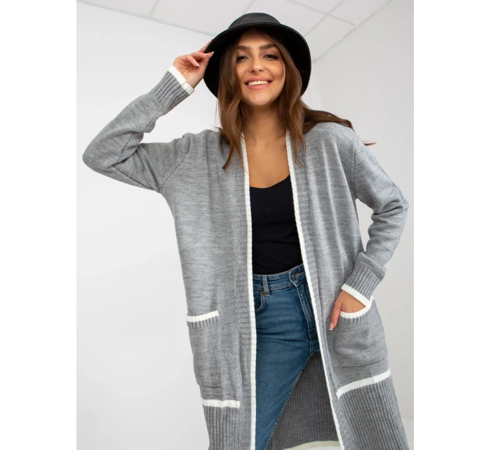 Dámský svetr LC SW 0340 šedý