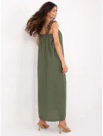 Sukienka MI SK model 21191108 khaki - FPrice Sukienka MI SK model 21191108 khaki - FPrice