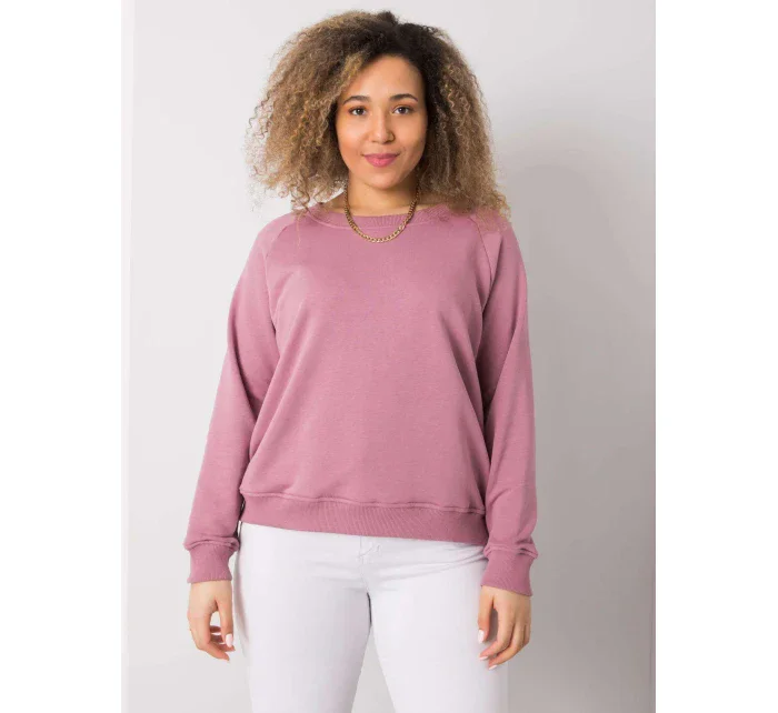 Mikina RV BL 6326.02X tmavě růžová