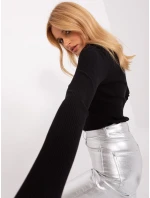 Bluzka RV BZ model 18955447 czarny - FPrice Bluzka RV BZ model 18955447 czarny - FPrice