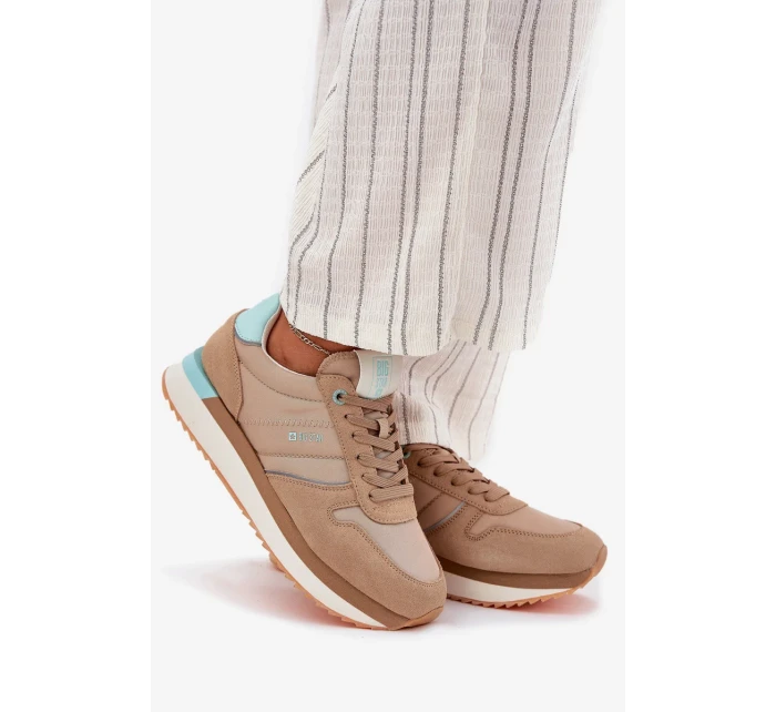 Dámské semišové tenisky Big Star HI-POLY SYSTEM – tmavě béžové Dámské semišové tenisky Big Star HI-POLY SYSTEM – tmavě béžové