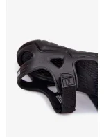 Dámské pěnové sandály na platformě Big Star – černé Dámské pěnové sandály na platformě Big Star – černé