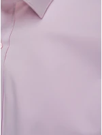 Pánská elegantní hladká světle fialová košile SLIM FIT FashionStreet DX2683