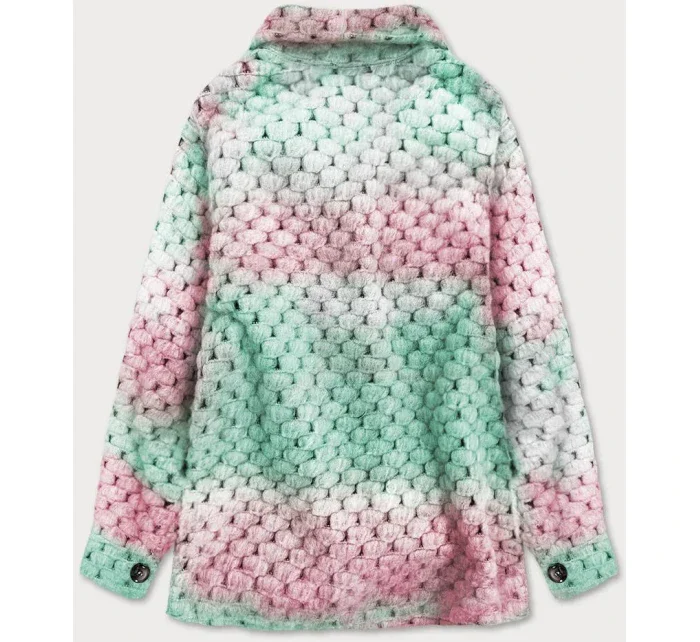 dámská košilová bunda se stojáčkem model 14991159 - MADE IN ITALY