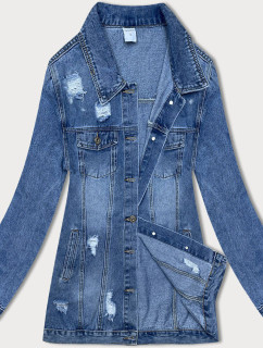 Světle modrá dámská džínová bunda s model 18587762 - GOURD JEANS