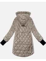 Dámská lehká bunda s odepínací kapucí S'West light beige (B8371-70) Dámská lehká bunda s odepínací kapucí S'West light beige (B8371-70)