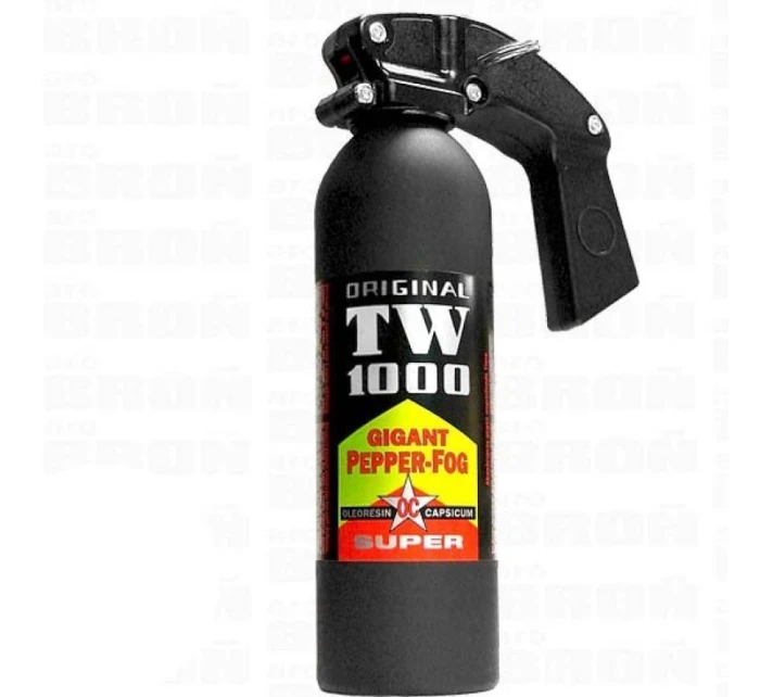 Plynový pepřový hasicí přístroj TW 1000, 400 ml, mlha Plynový pepřový hasicí přístroj TW 1000, 400 ml, mlha