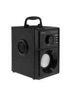 MEDIA-TECH BEZDRÁTOVÝ REPRODUKTOR BOOMBOX STŘÍBRNÝ 15W MRS MT3179