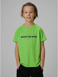 Chlapecké rychleschnoucí sportovní tričko 4F 4FJRSS26TFTSM2391-45S