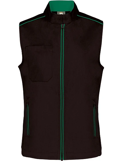 WK WK 6149 Dámská vesta "Day-to-Day" 20.6149 black/kelly green WK WK 6149 Dámská vesta "Day-to-Day" 20.6149 black/kelly green