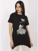 Bluzka CLM BZ model 21094485 czarny - FPrice Bluzka CLM BZ model 21094485 czarny - FPrice