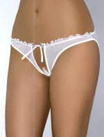 Tanga Charbon V-6468 bílá - Axami