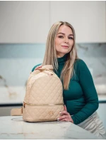 Dámský batoh Vuch Theo Beige Dámský batoh Vuch Theo Beige