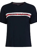 Dámské Tričko s krátkým rukávem UW0UW02551-DW5 - Tommy Hilfiger