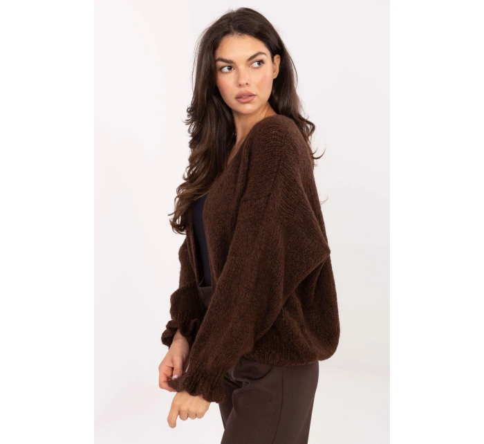 Svetr na zapínání model 217968 Rue Paris Svetr na zapínání model 217968 Rue Paris