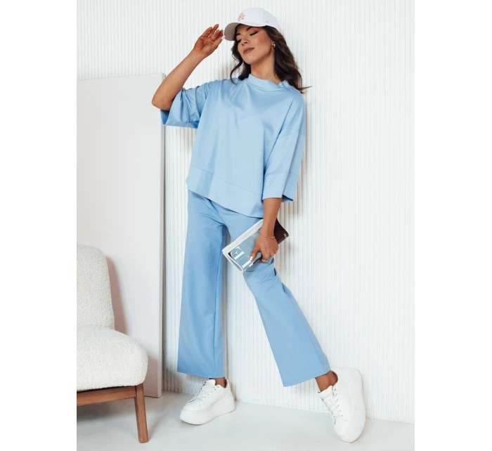 Dámské široké kalhoty RITES modré FashionStreet UY2008 Dámské široké kalhoty RITES modré FashionStreet UY2008