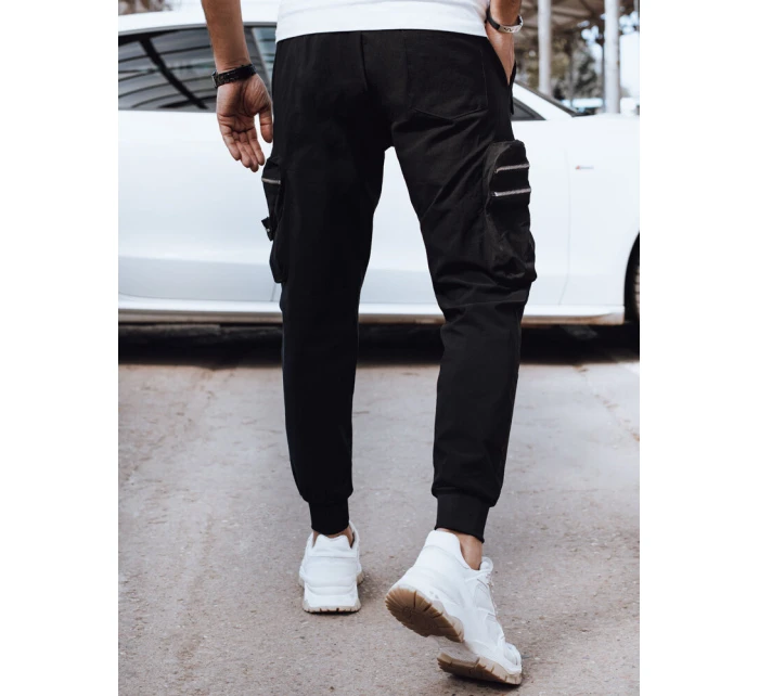 Pánské bojové kalhoty černé Dstreet UX4299 Pánské bojové kalhoty černé Dstreet UX4299