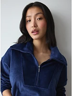 Velour Rib Sweater - Admiral - TRIUMPH Admiral - TRIUMPH