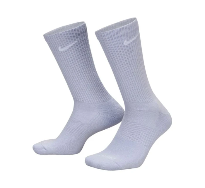 Ponožky Nike Everyday Plus Cushioned 3 páry fialová, modrá, hnědá SX6888 970 Ponožky Nike Everyday Plus Cushioned 3 páry fialová, modrá, hnědá SX6888 970