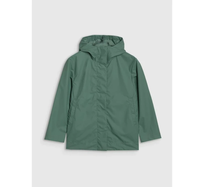 Dětská přechodná bunda do deště s gumovým povrchem 4F 4FJWSS25TJACU213-41S Dětská přechodná bunda do deště s gumovým povrchem 4F 4FJWSS25TJACU213-41S