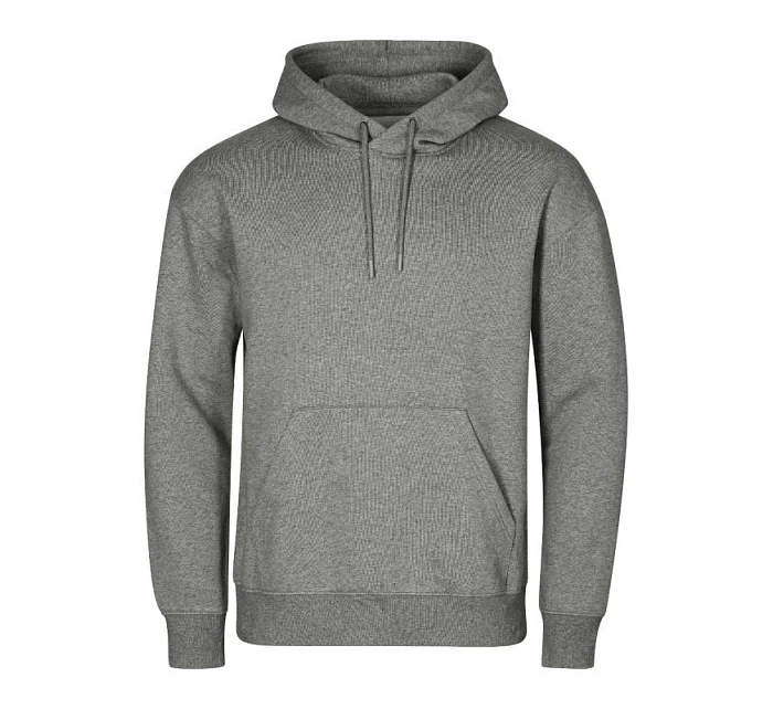 Unisex mikina Cloud (GOTS) (tmavě šedá melanž)